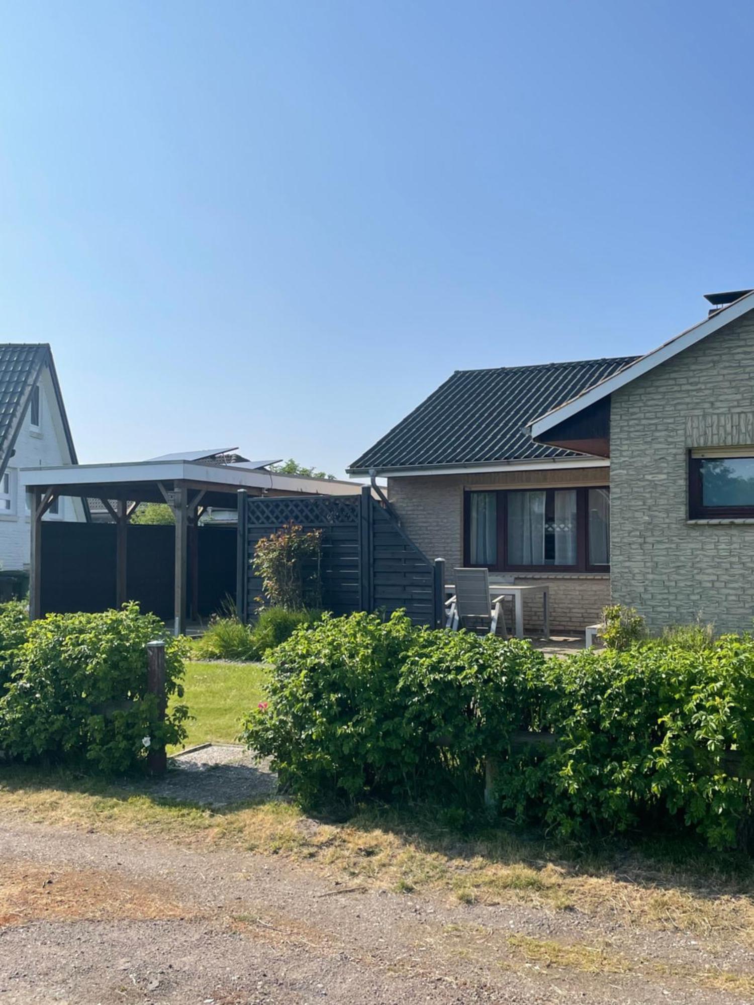 Gemuetliches Ferienhaus Hinterm Deich 北滩岛 外观 照片